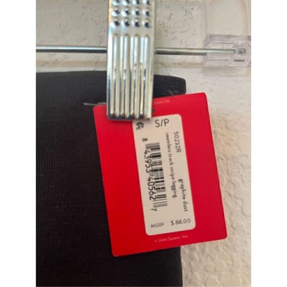 NWT Spanx Active Seamless Track Stripe Leggings - Picture 3 of 6